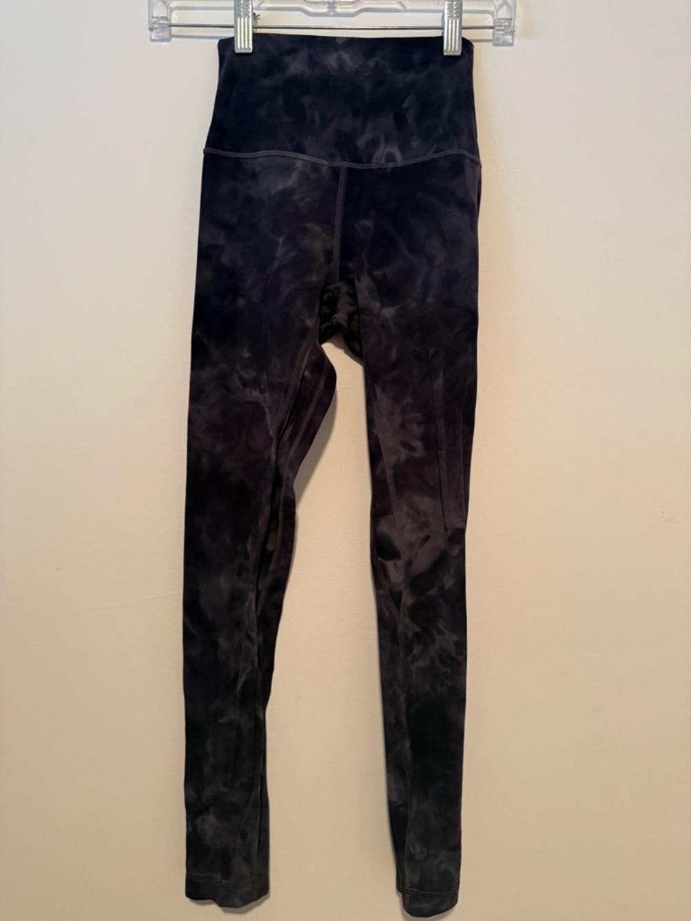 lululemon athletica Navy Tie-Dye High-Rise Leggings